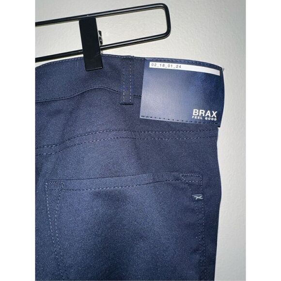 Brax Feel Good Style Chuck Navy Size 40/34 - Picture 4 of 6